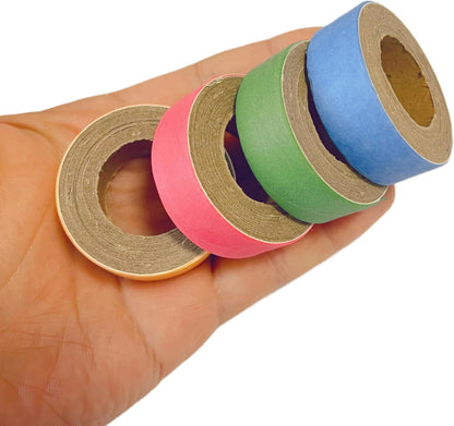 Bird Bagel Chew Rings – Durable Parrot Enrichment Toy Set for Big Beaks, Foraging & Cage Boredom Relief (24 Pack)