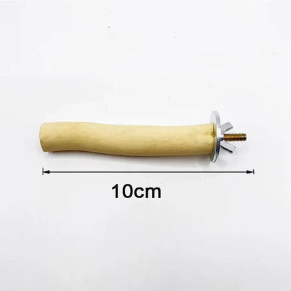 Natural Wood Bird Perch - Available in Various Sizes