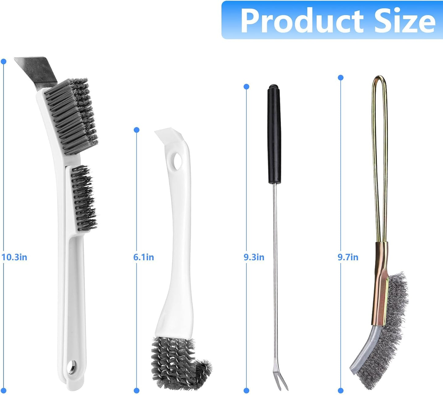 Bird Cage Cleaning Brush Kit – Complete Multi-Tool Cleaning Set for Bird Cages & Small Animal Habitats