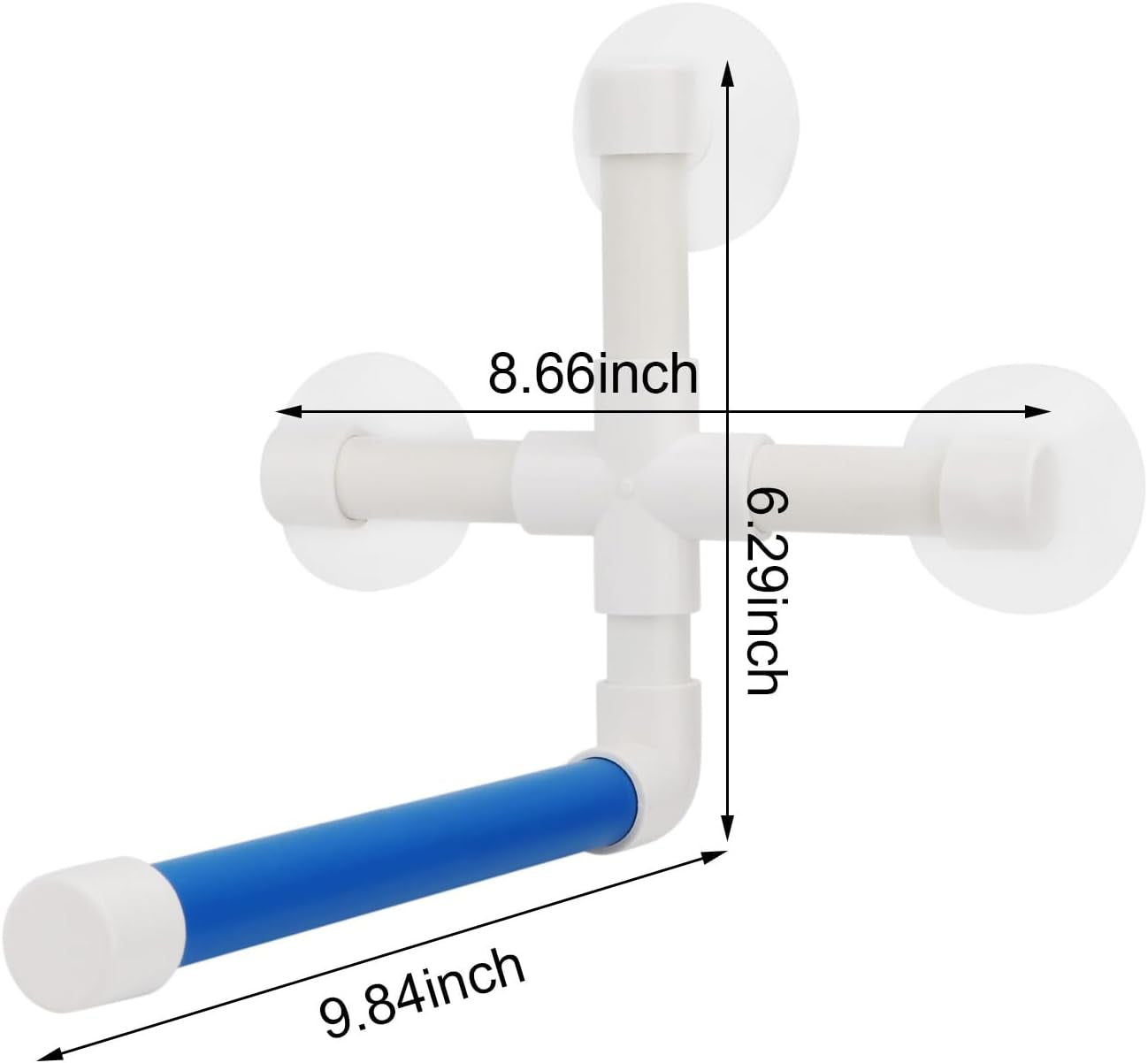 Suction Cup Bird Shower Perch – Window & Bathroom Perch for Small and Medium Parrots