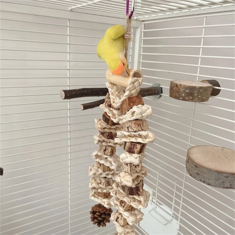 Extra Large Bird Toy - Hanging Brid Toy, For Medium and Large Birds