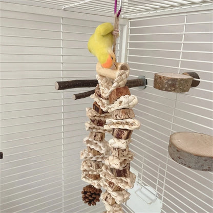Extra Large Bird Toy - Hanging Brid Toy, For Medium and Large Birds