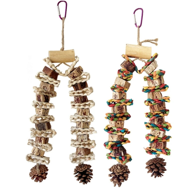 Extra Large Bird Toy - Hanging Brid Toy, For Medium and Large Birds