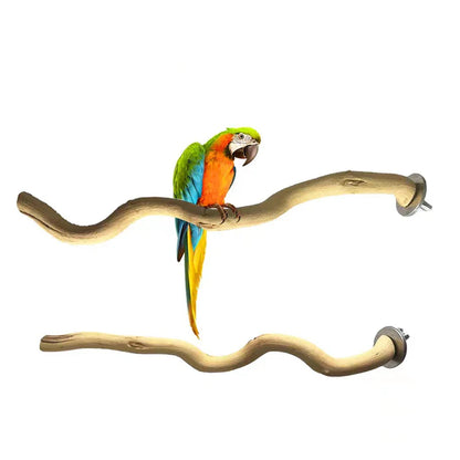 Natural Wood Bird Perch - Available in Various Sizes